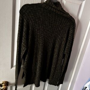 American Eagle Outfitters Black Cowl Neck Sweater